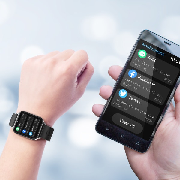 veepoo smartwatch with health monitoring gallery image