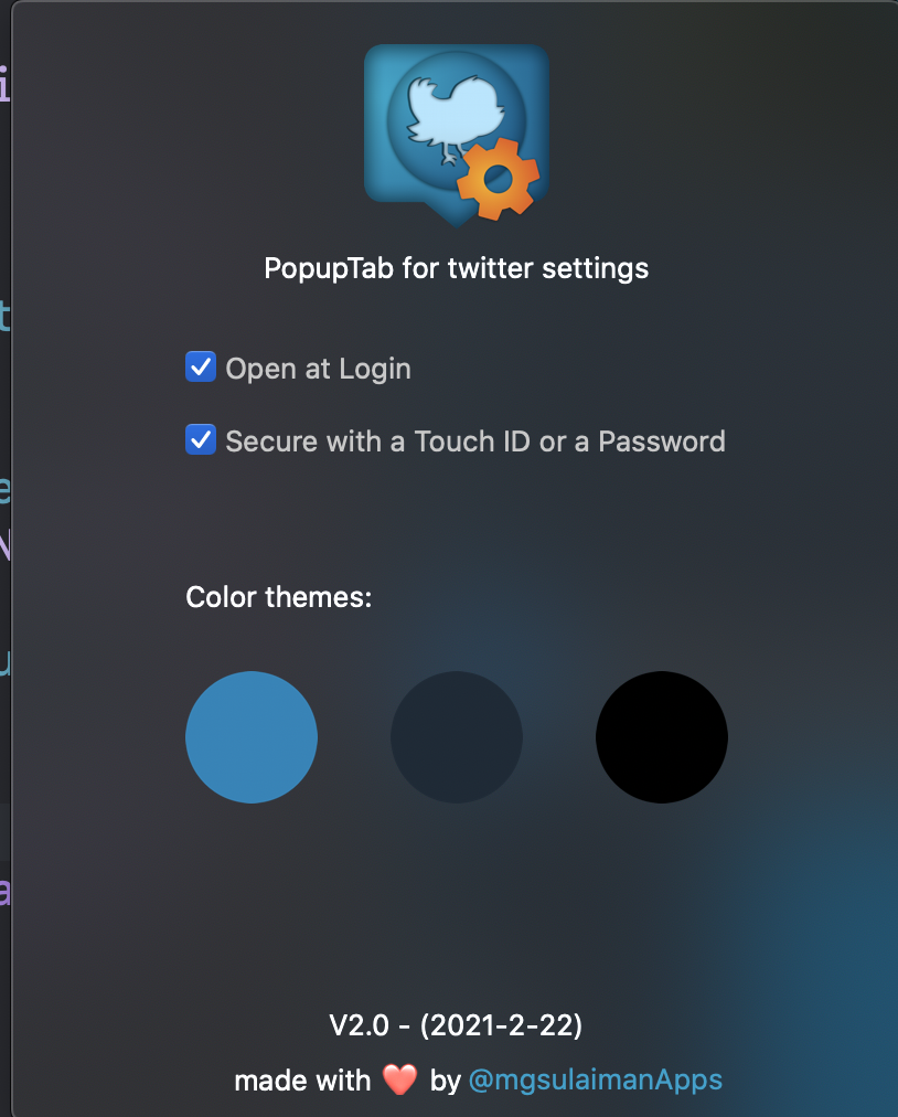 PopupTab for twitter -be more productive gallery image