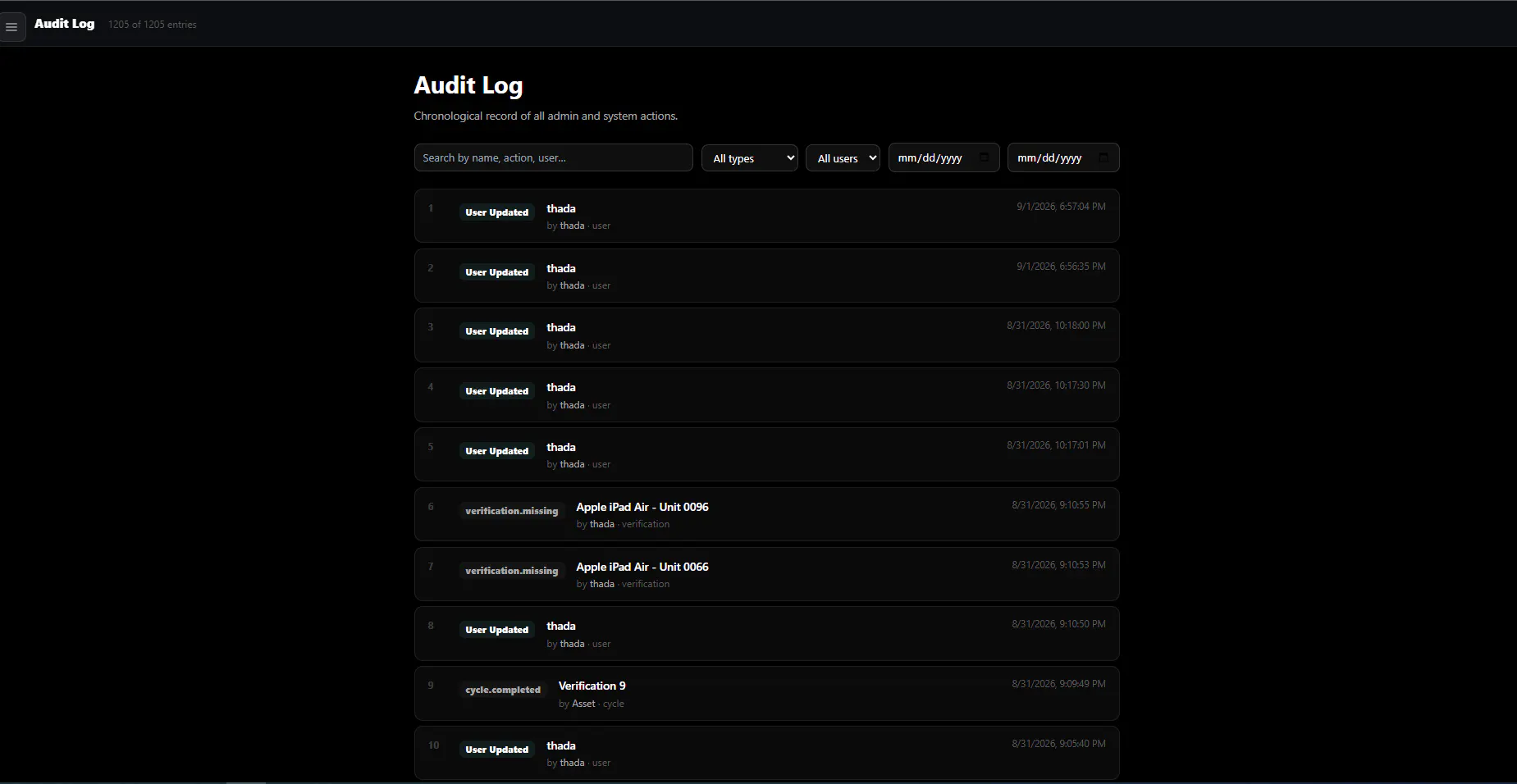 Asset Verifier gallery image