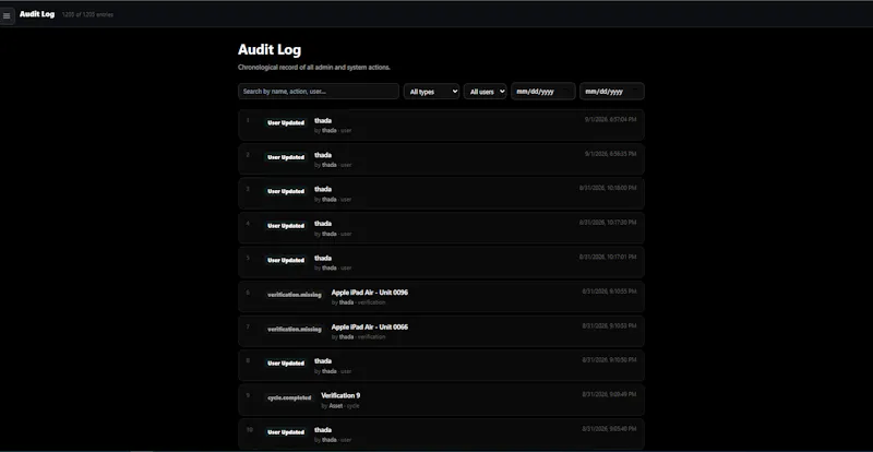 Asset Verifier screenshot 4