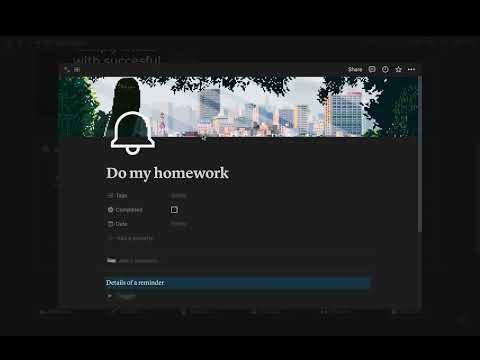 Notion Habit Tracker template gallery image