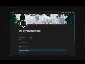 Notion Habit Tracker template gallery image