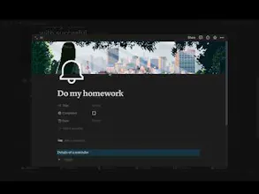 Notion Habit Tracker template gallery image