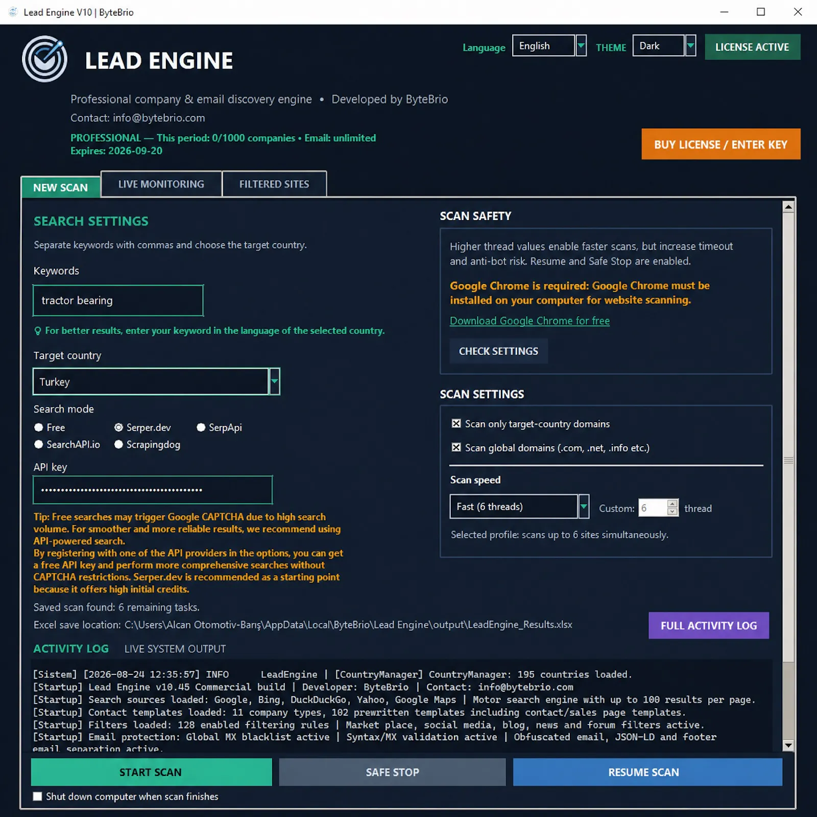 LeadEngine screenshot 1