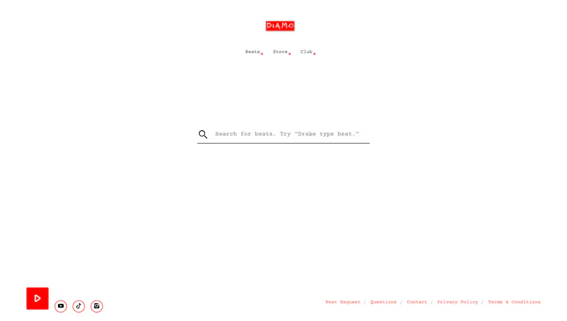 Diamo screenshot 2