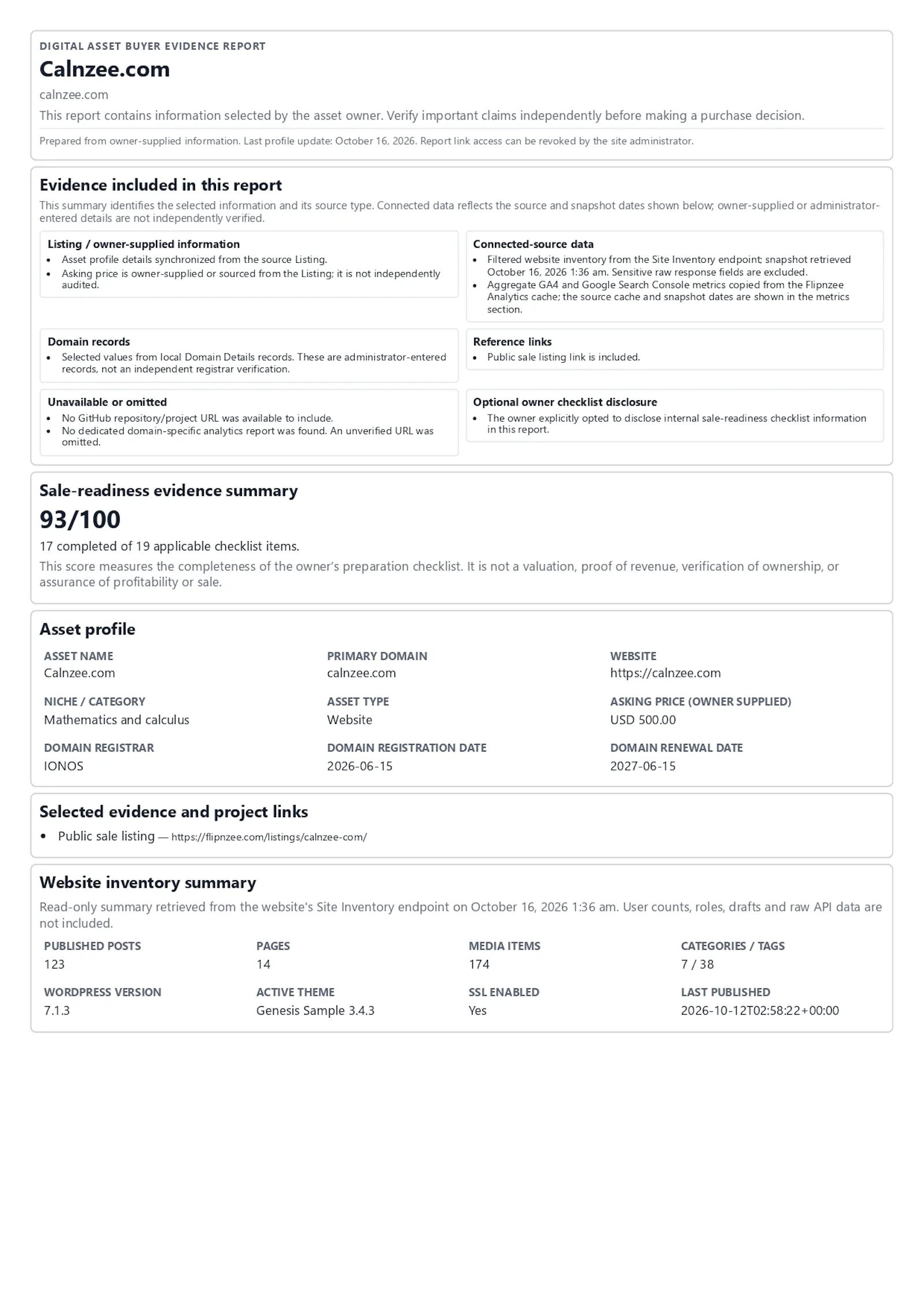 SiteSale Toolkit by Digital Splendid screenshot 1