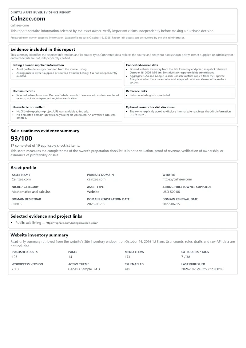 SiteSale Toolkit by Digital Splendid screenshot 1