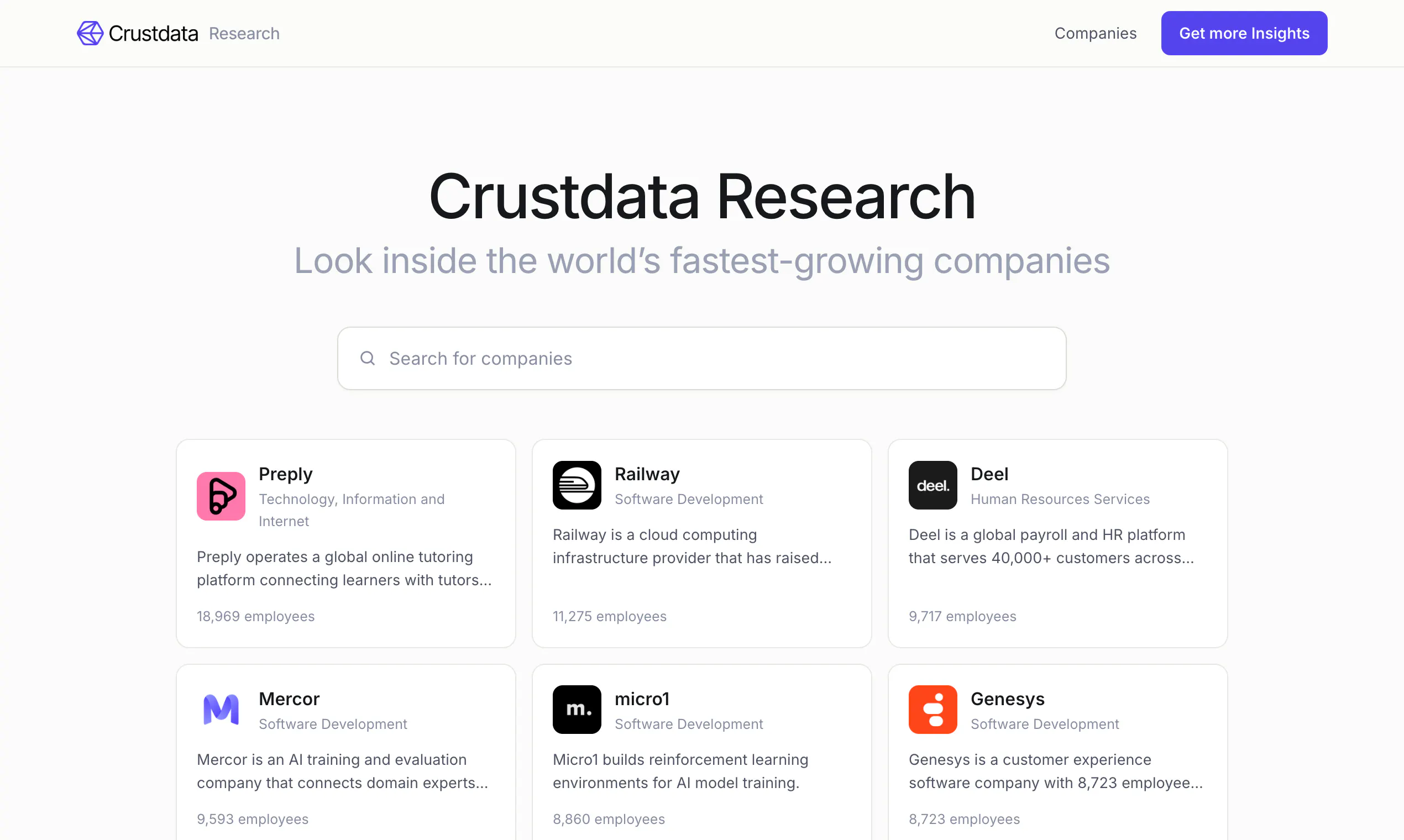 Crustdata Research gallery image