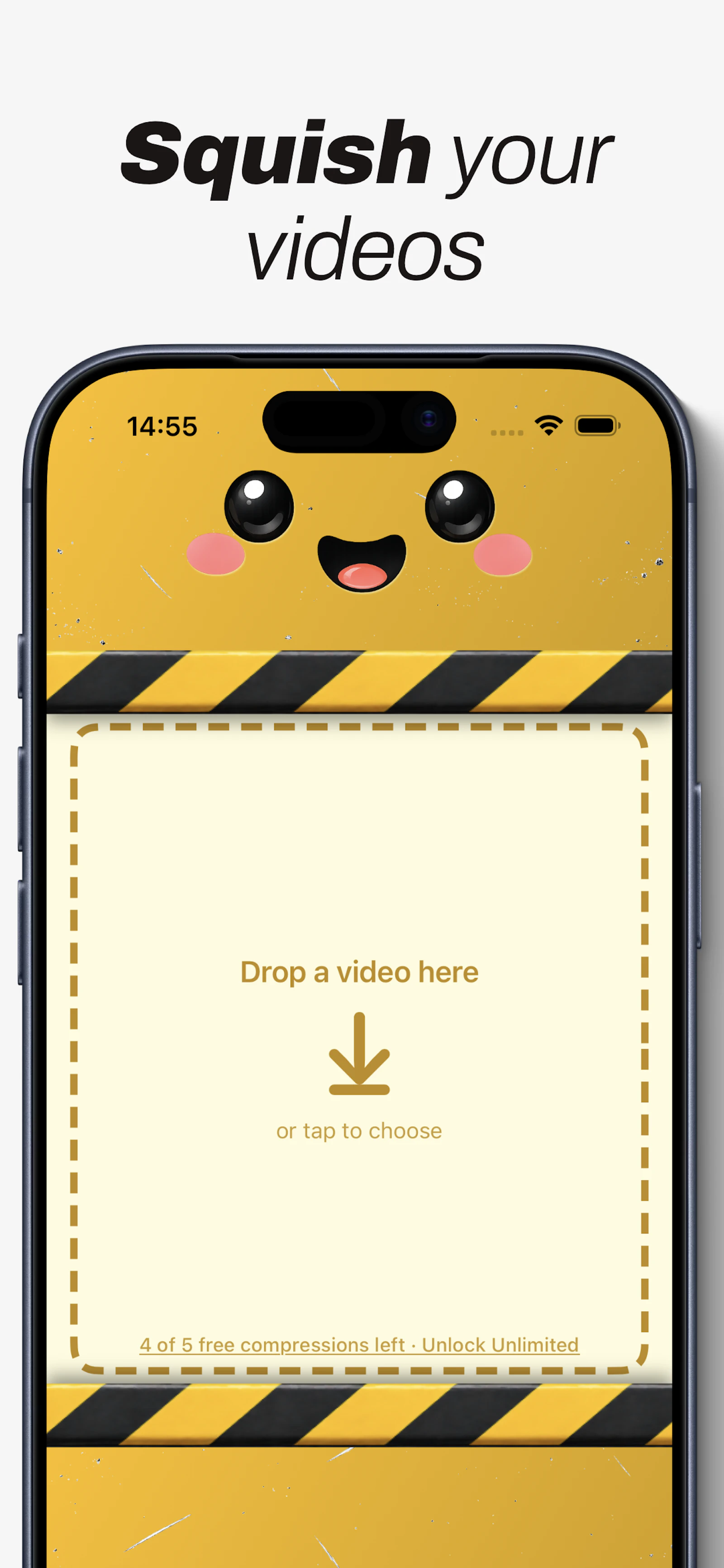 Skwish - video compression for Mac/iOS screenshot 1
