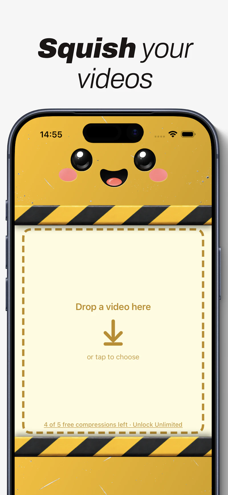 Skwish - video compression for Mac/iOS screenshot 1
