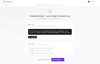 Review OS gallery image