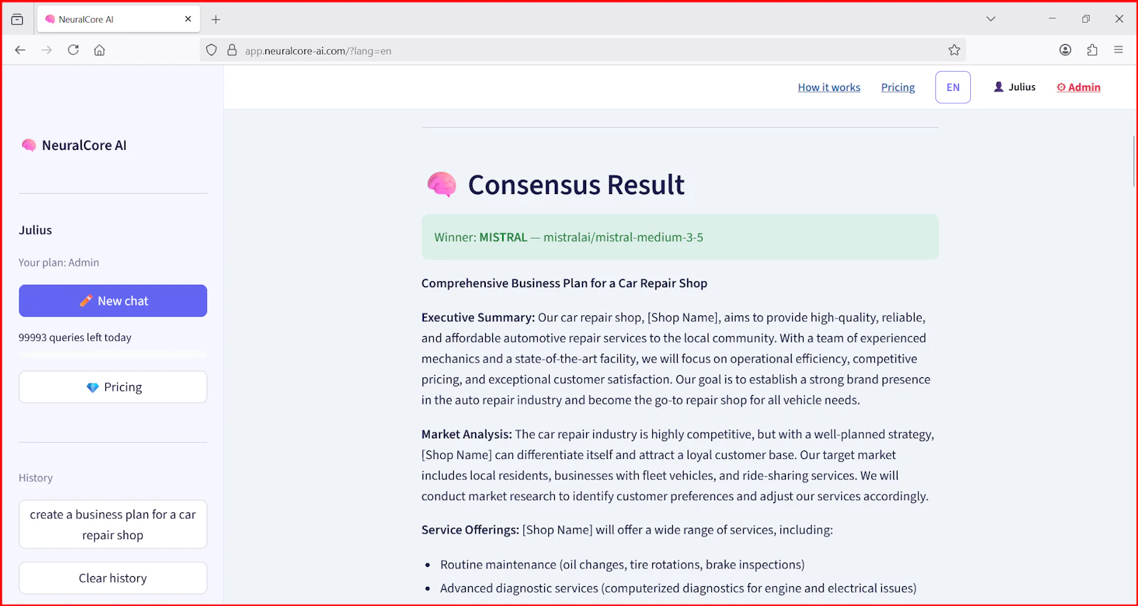 NeuralCore AI screenshot 4