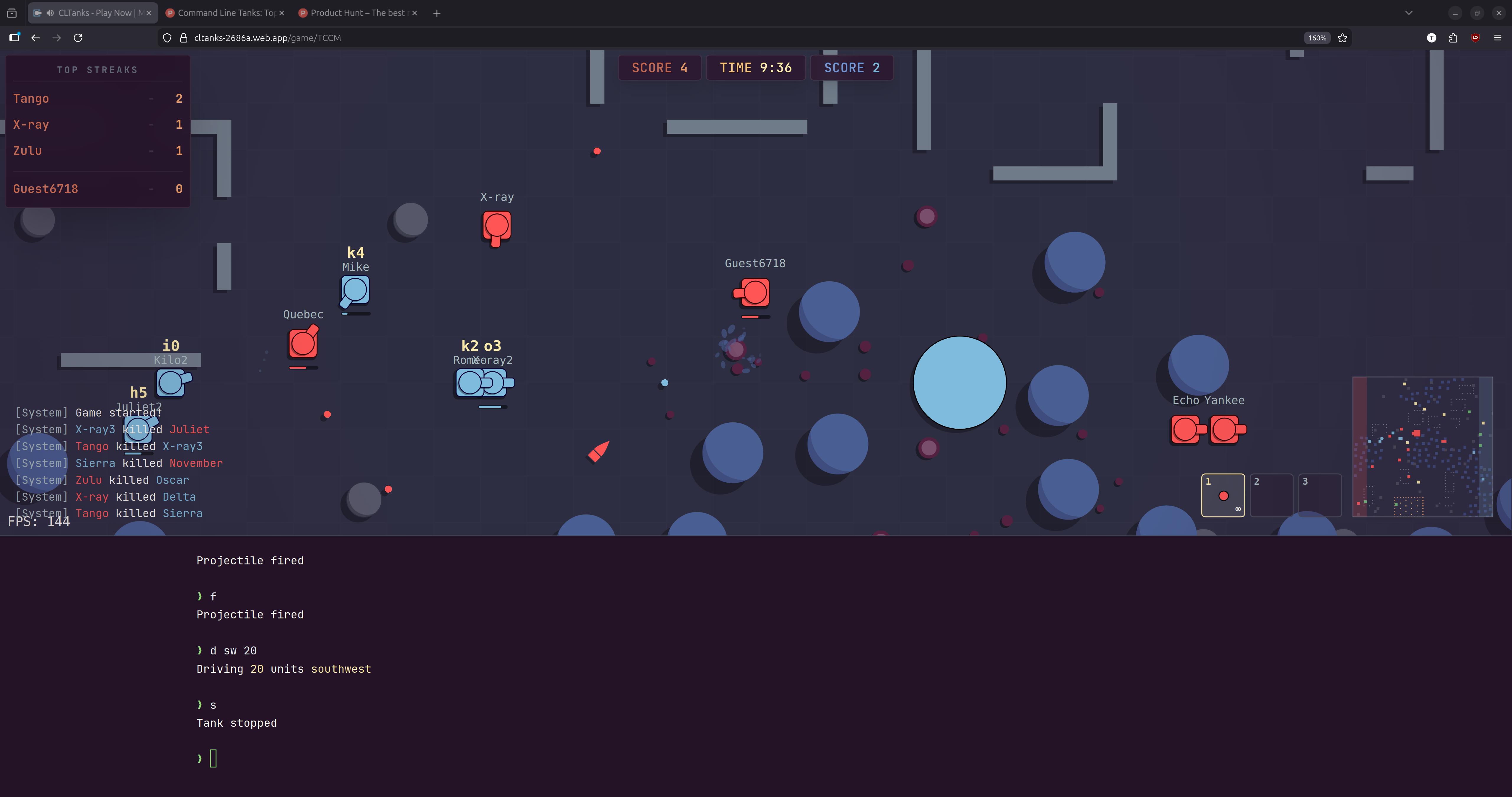 Command Line Tanks gallery image
