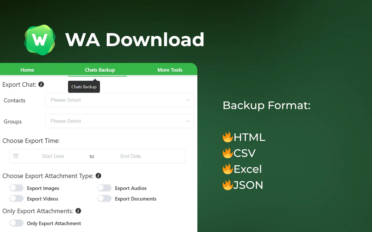 WhatsApp Chat Export - WA Download gallery image