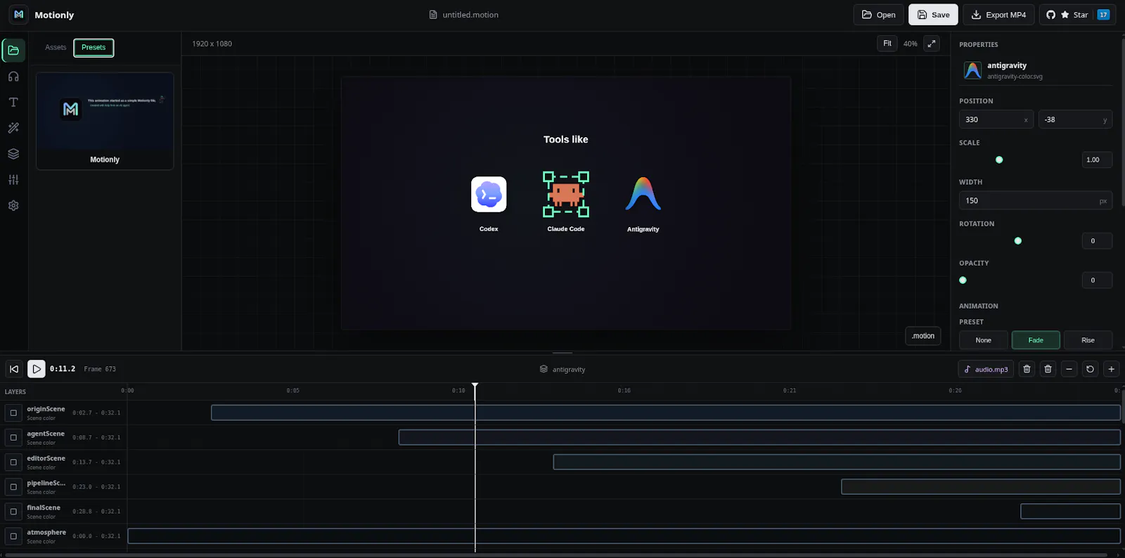 Motionly screenshot 2