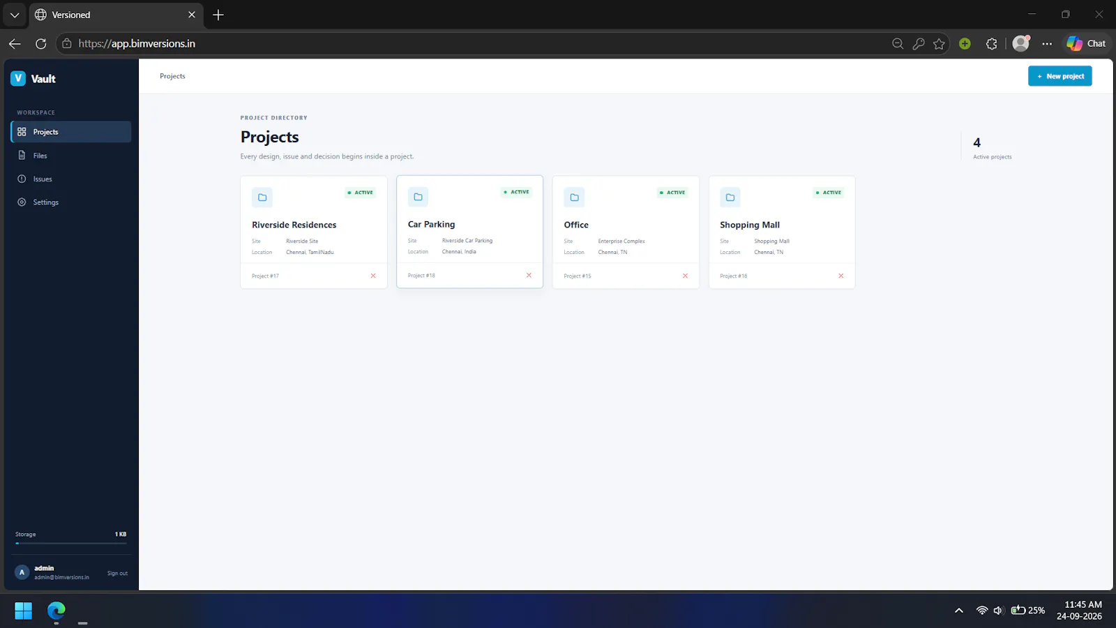 BIM Versions screenshot 1