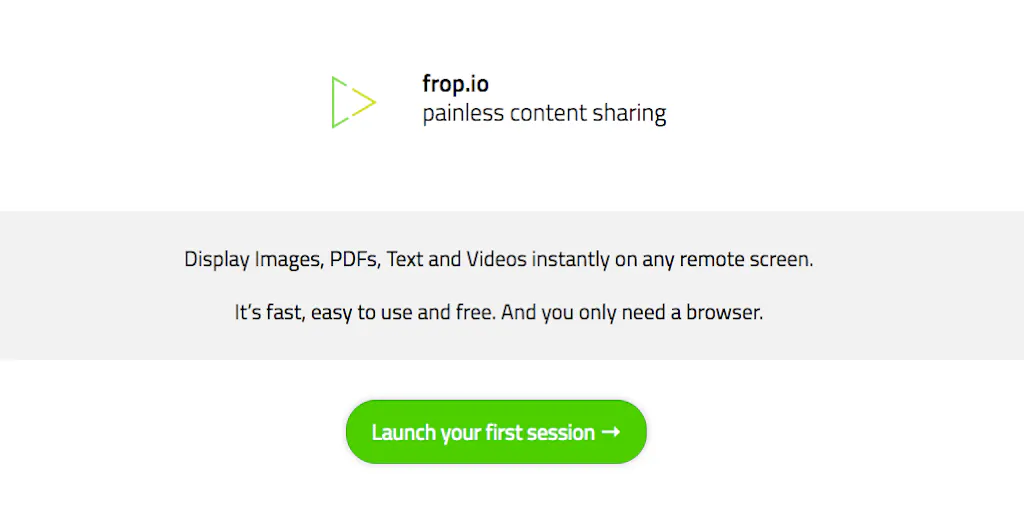 Fropcom Screen Frop.io Product Information and Latest Updates (2025) | Product Hunt