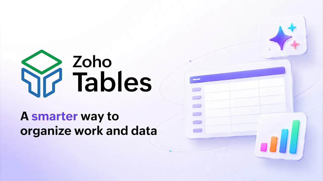 Zoho Tables gallery image