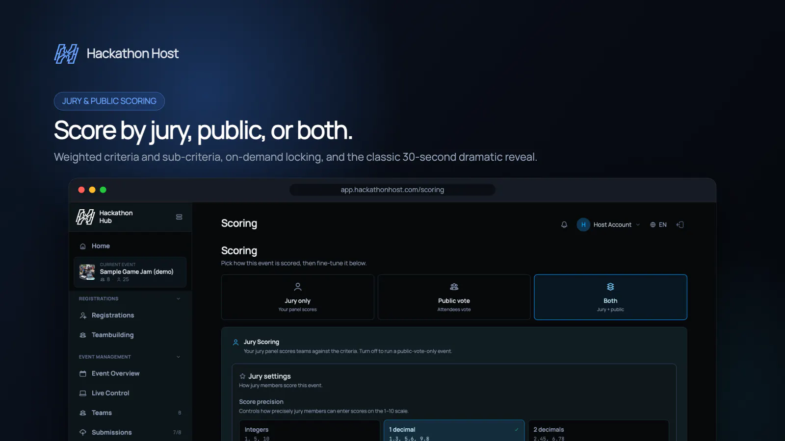 HackathonHost screenshot 9