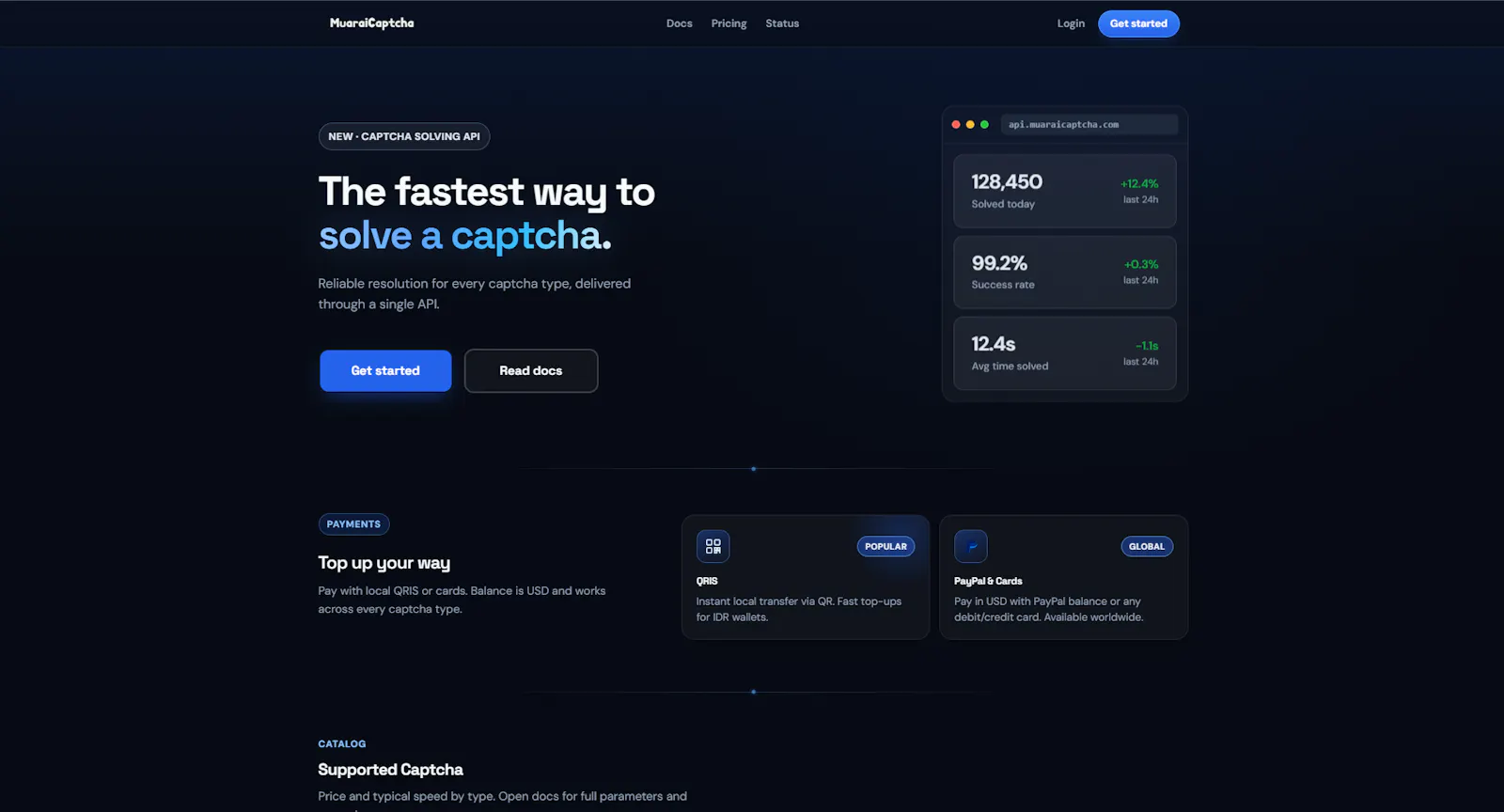 Muarai Captcha screenshot 1