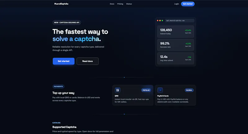 Muarai Captcha screenshot 1
