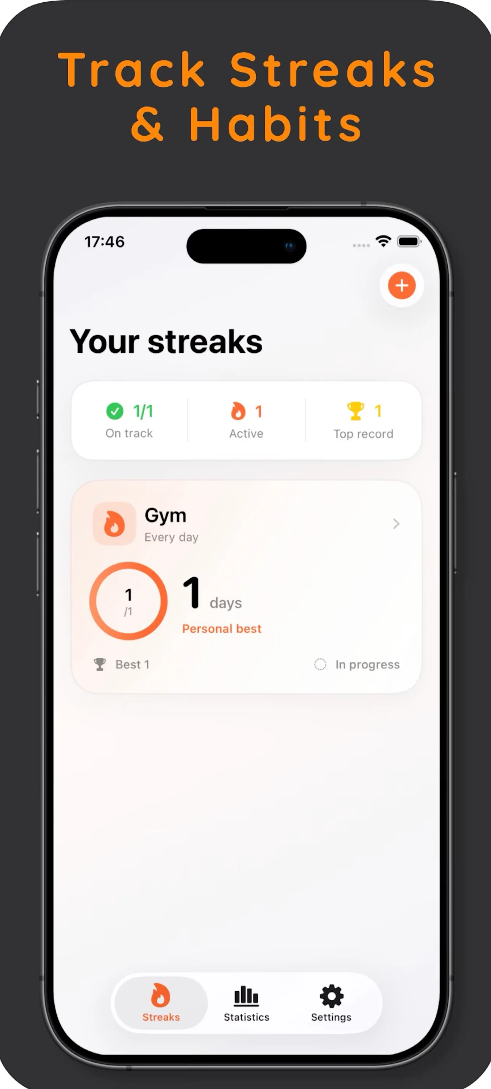 Streakly  screenshot 1