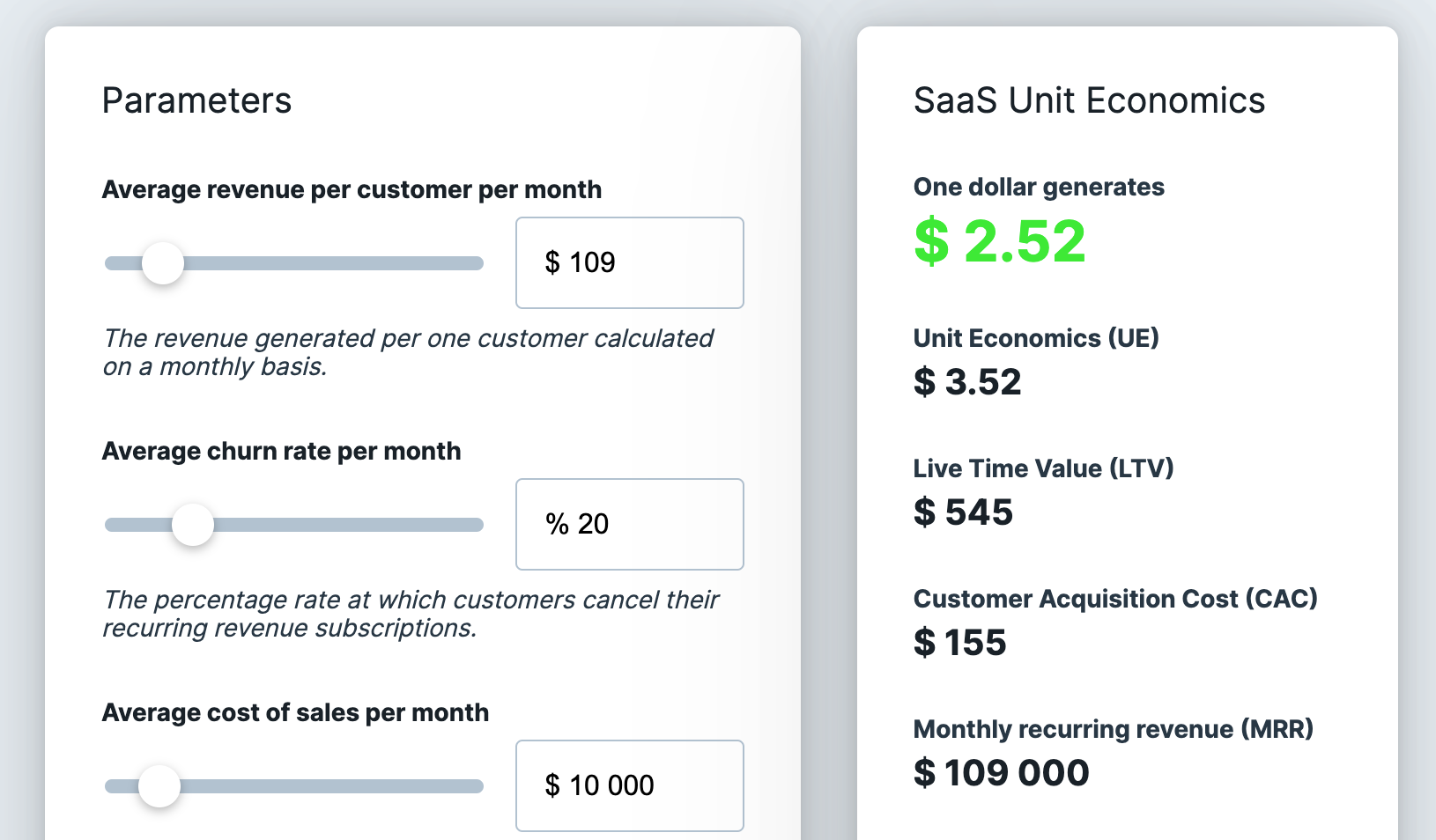 Calcolatore SaaS media 1