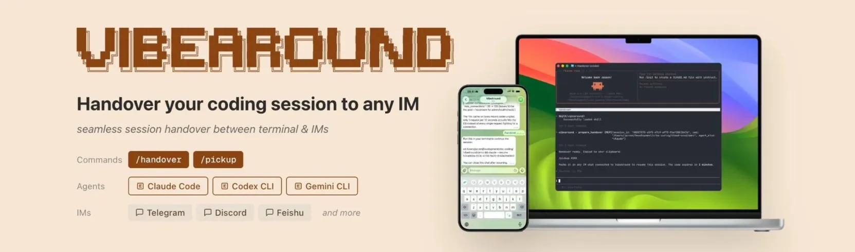 VibeAround screenshot 1