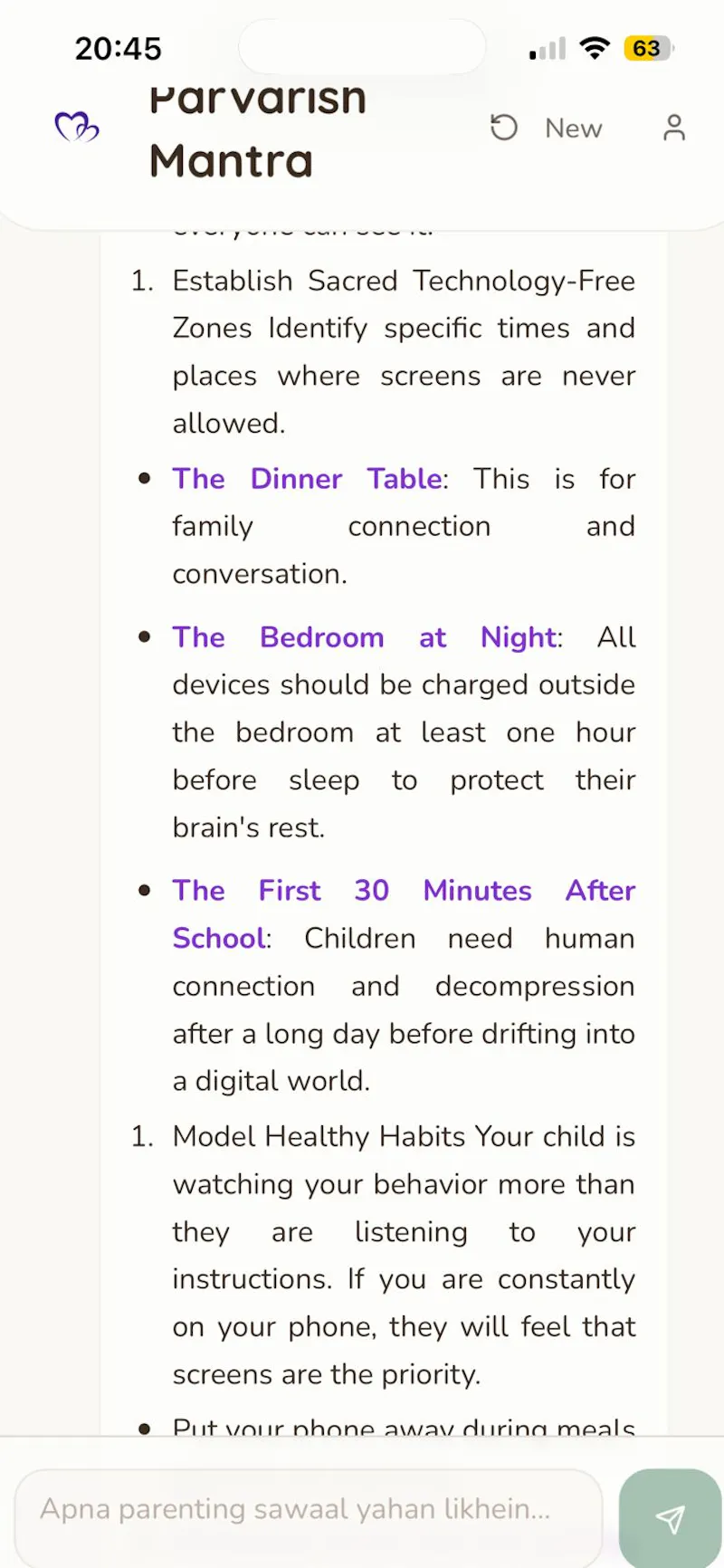 Personal Parenting Coach screenshot 4