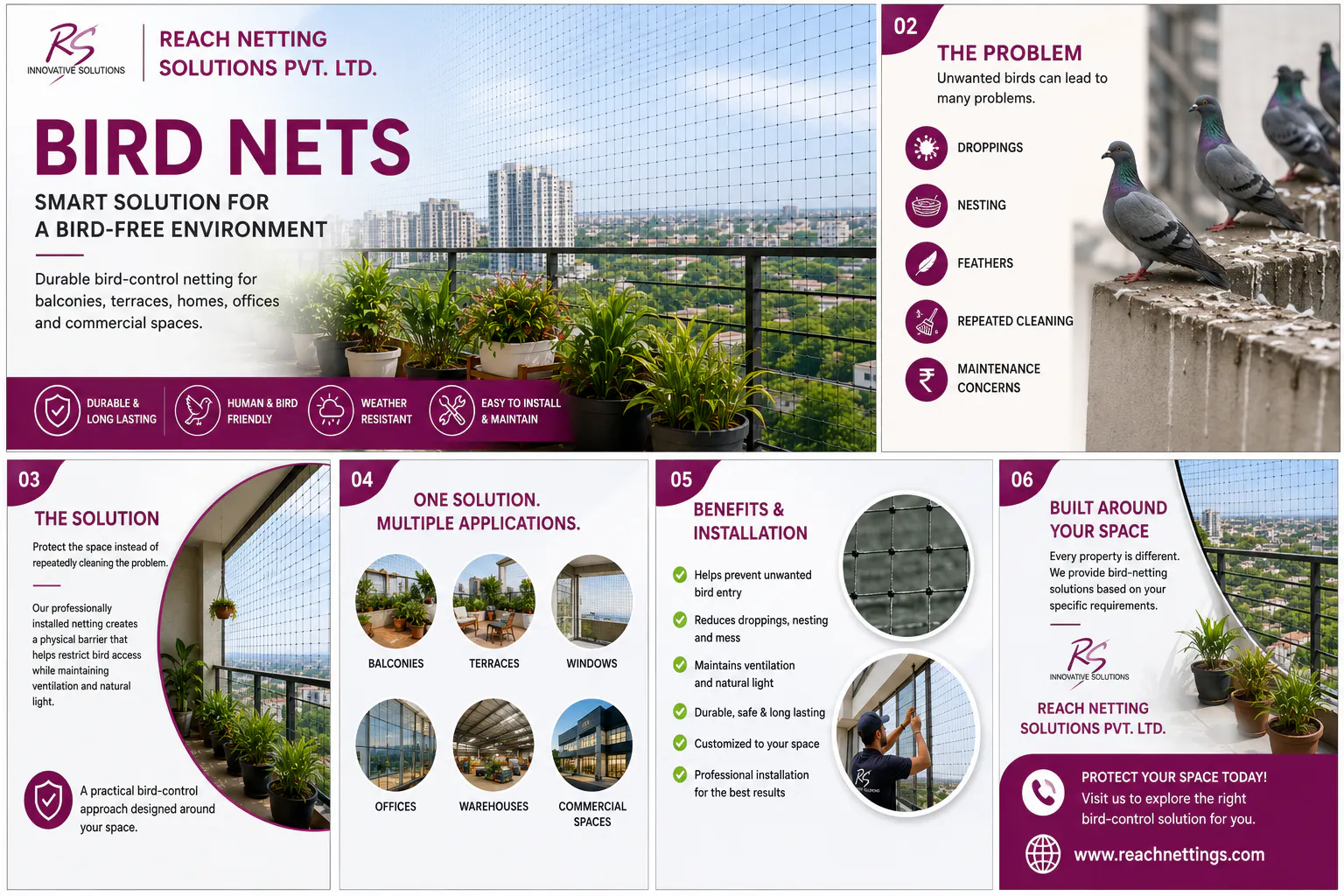 Reach Bird Protection Netting gallery image