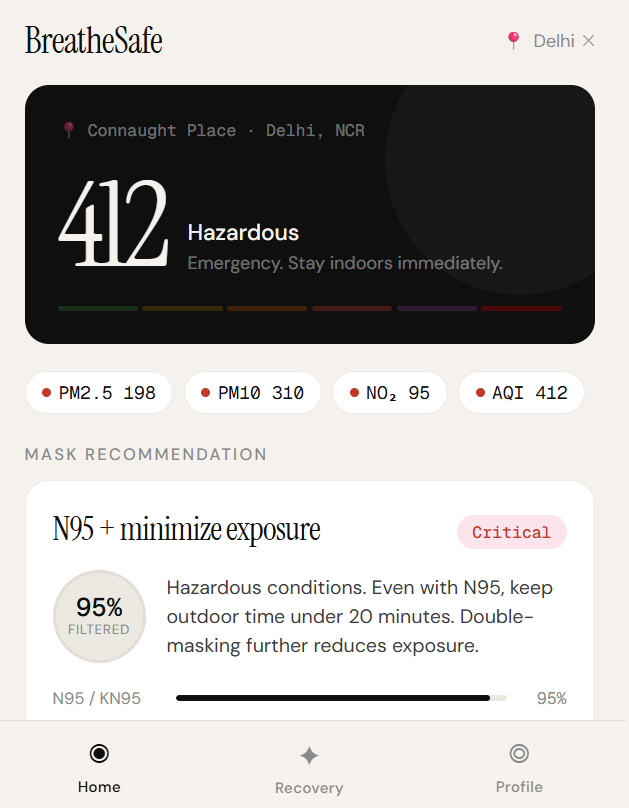 BreatheSafe gallery image