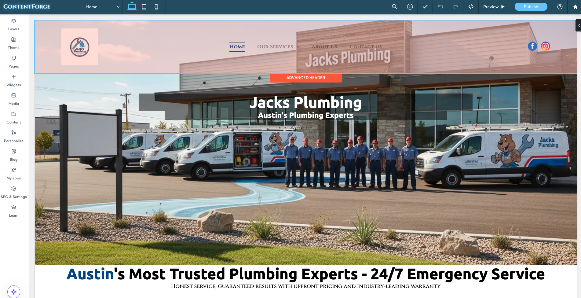 ContentForge - Screenshot 4 showing product features and functionality
