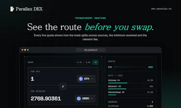 Parallax DEX gallery image
