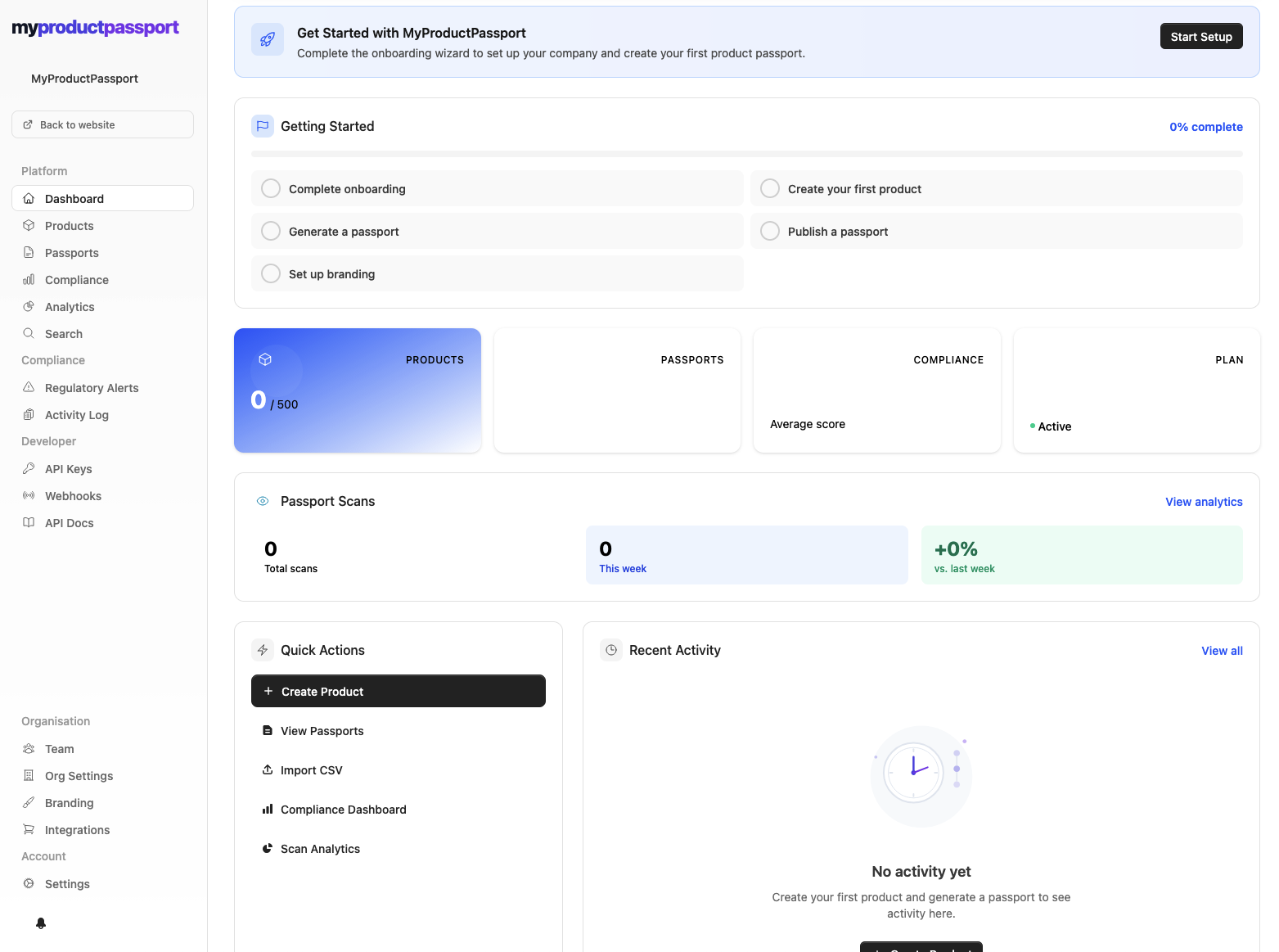 MyProductPassport - Screenshot 3 showing product features and functionality
