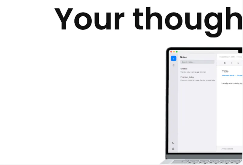 Phantom Notes screenshot 2