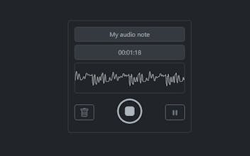 Simple Dictaphone gallery image
