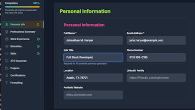 Smart ATS Resume gallery image