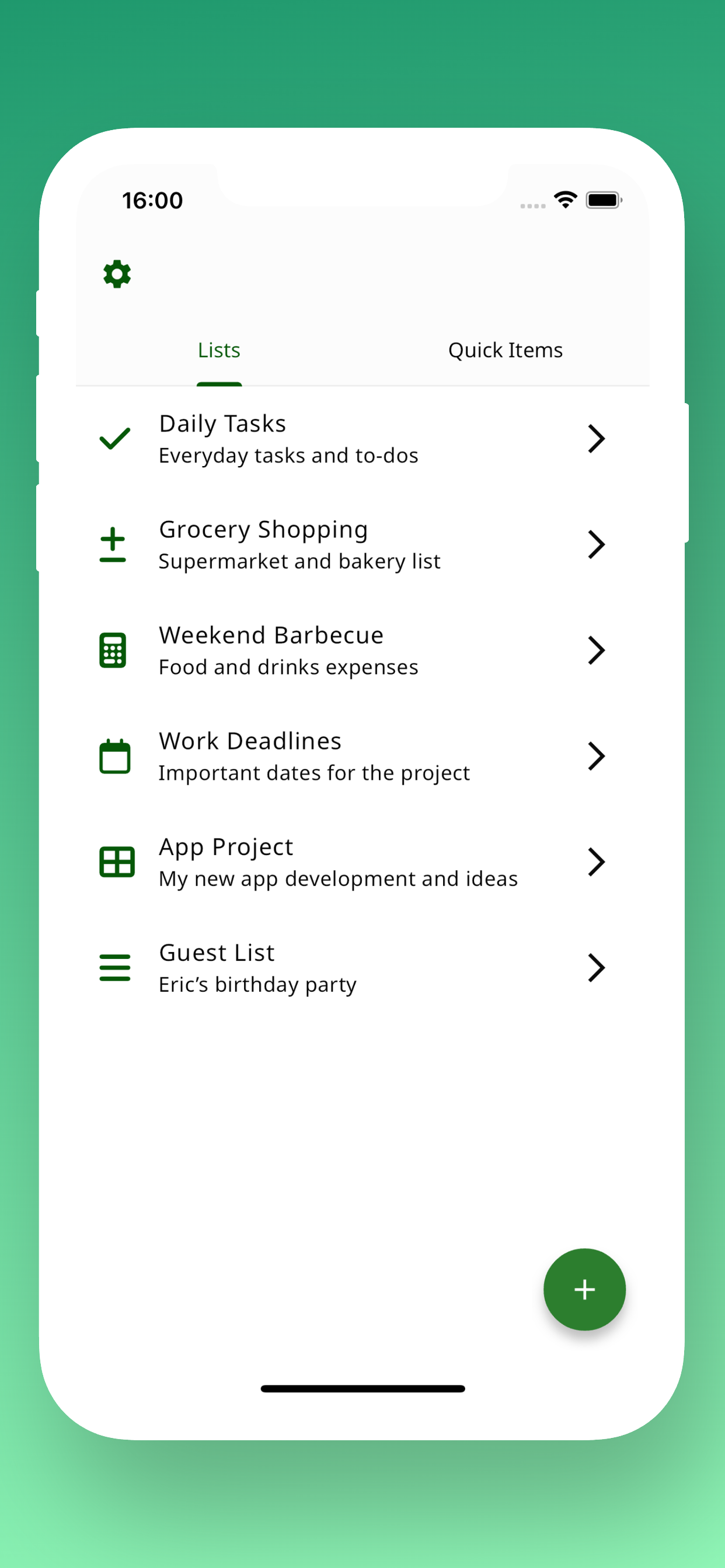 startuptile Tastik: Tasks and Lists-Create customizable lists for all your needs.