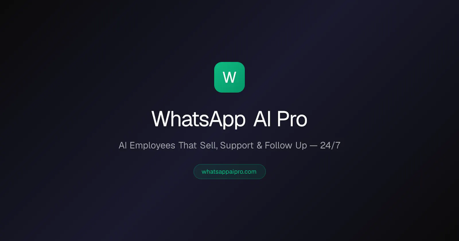 WhatsApp AI Pro screenshot 1