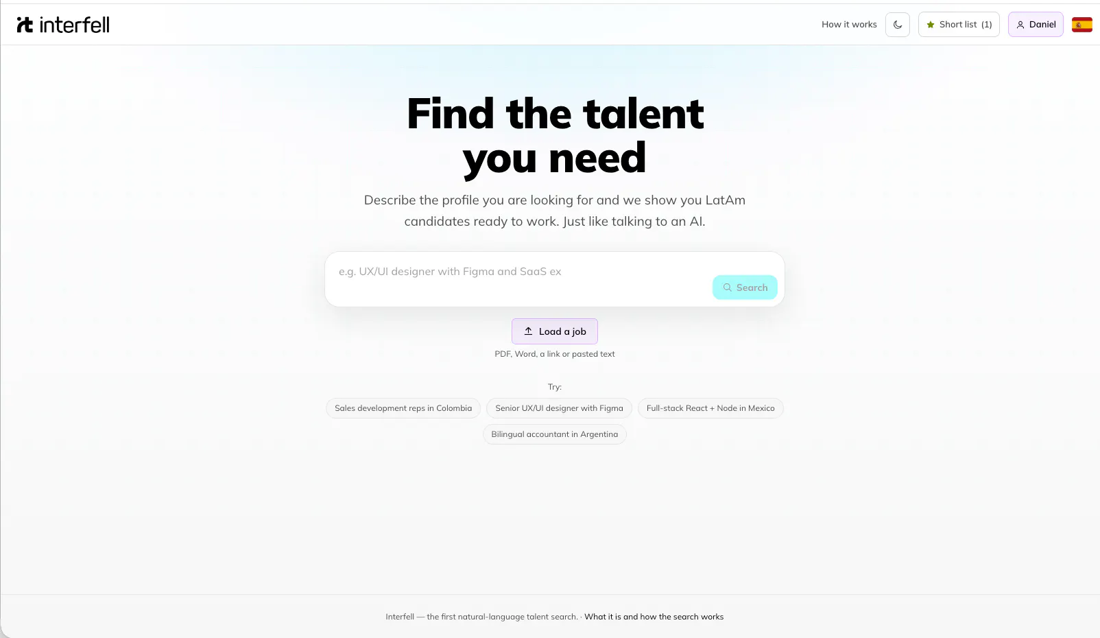 Interfell Talent Scout gallery image