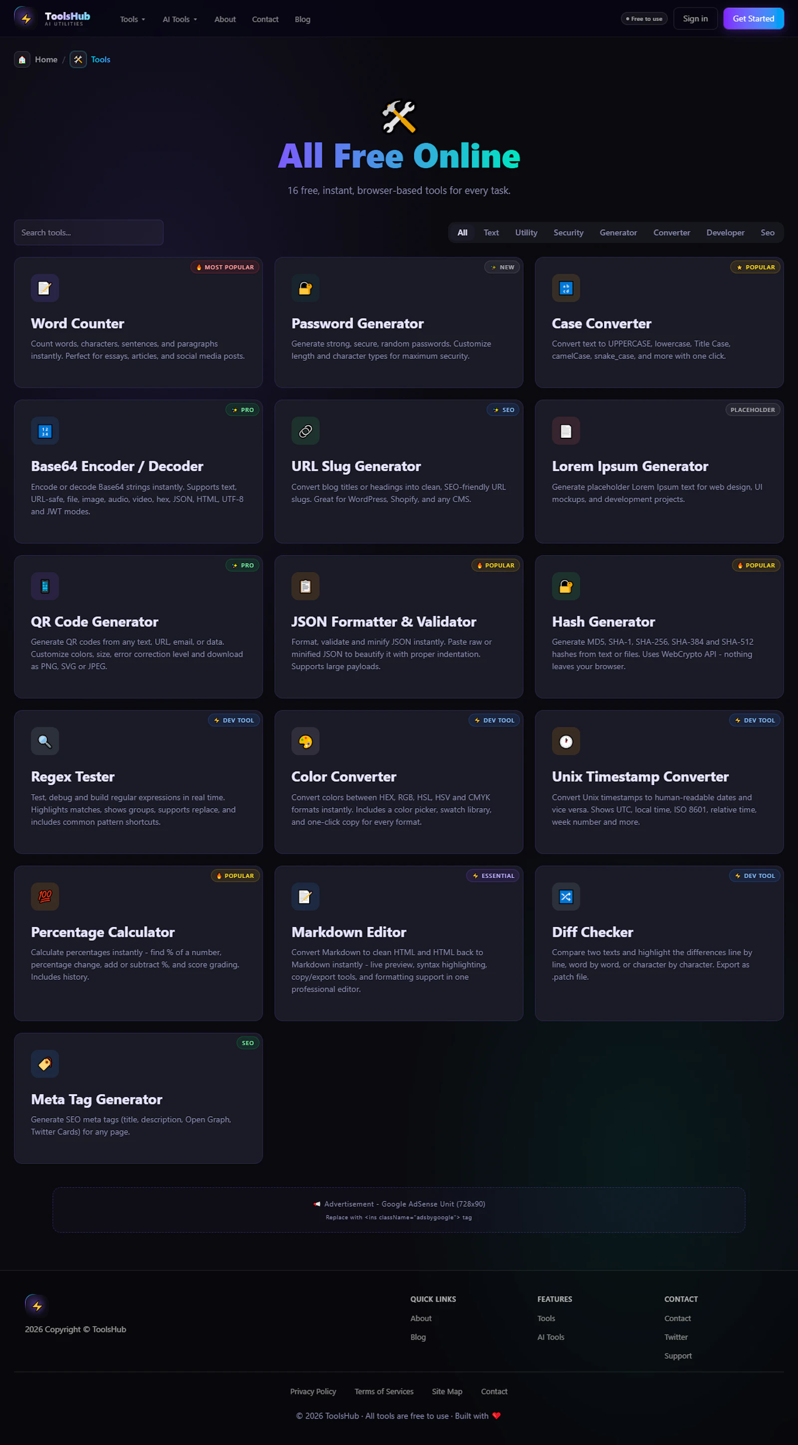ToolsHub screenshot 2