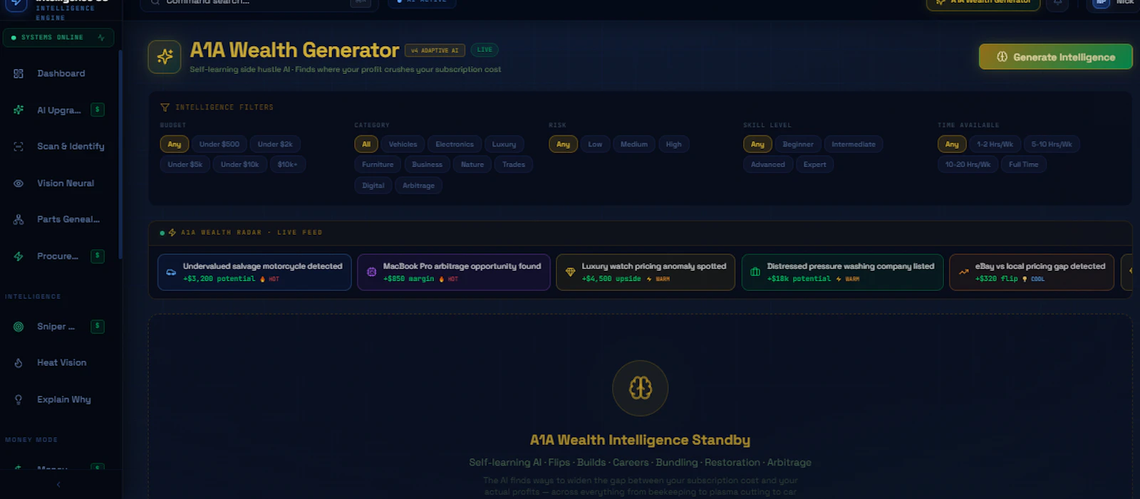Build Intelligence OS screenshot 3