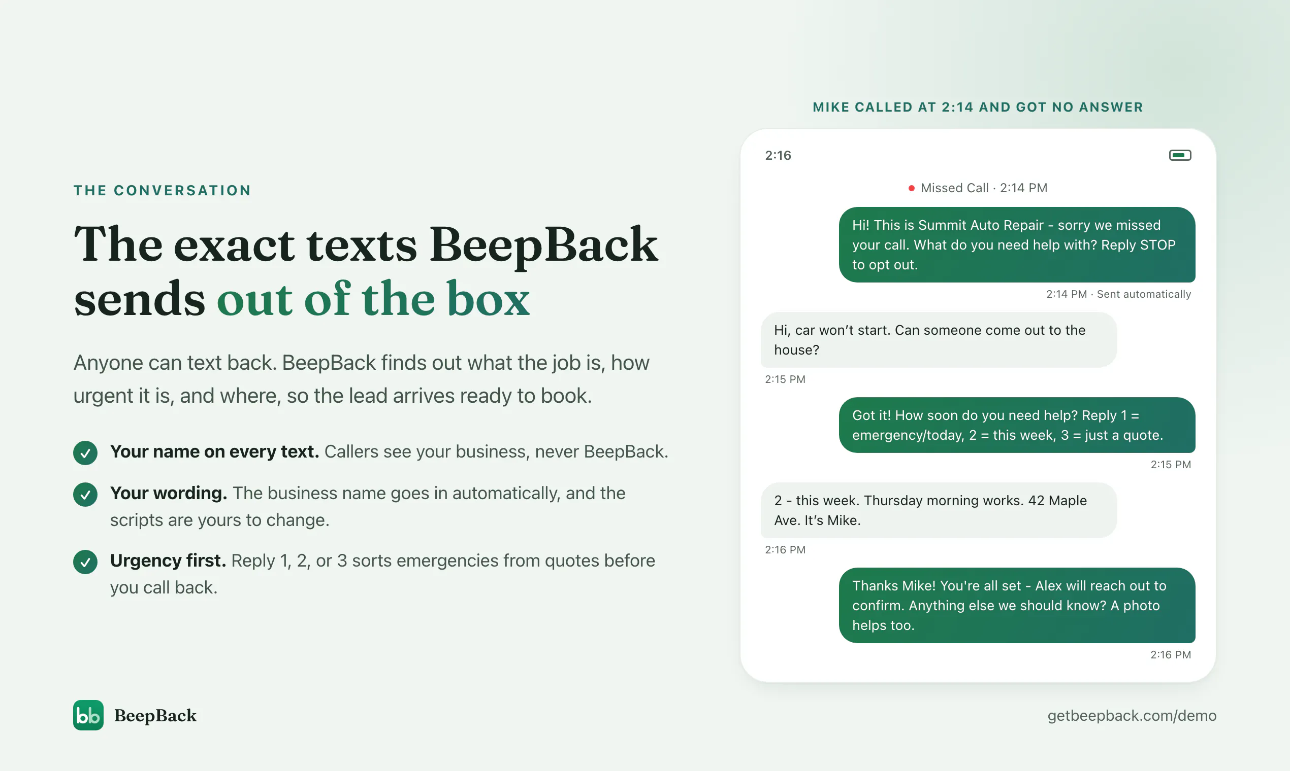 BeepBack gallery image