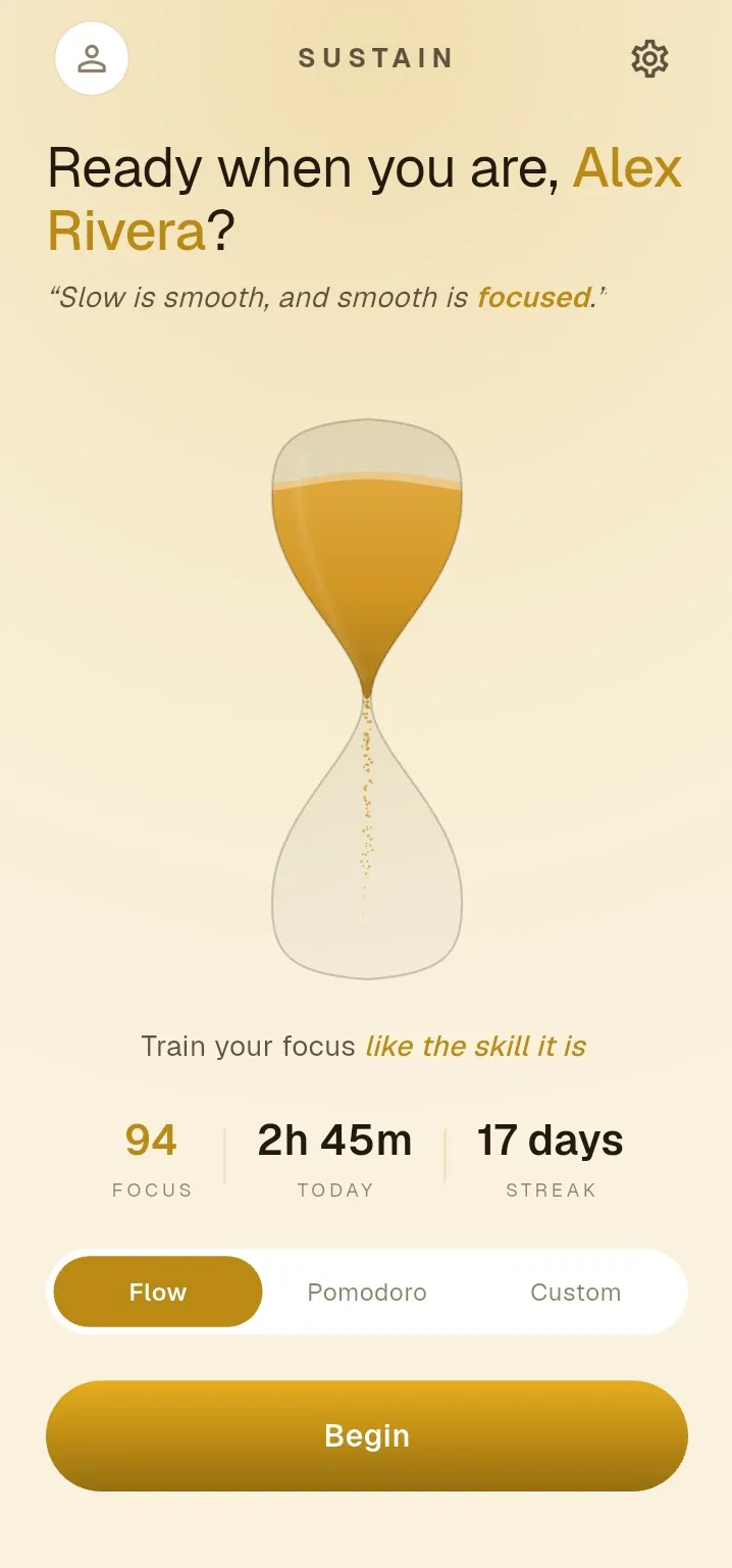Sustain: Focus & Study Timer gallery image