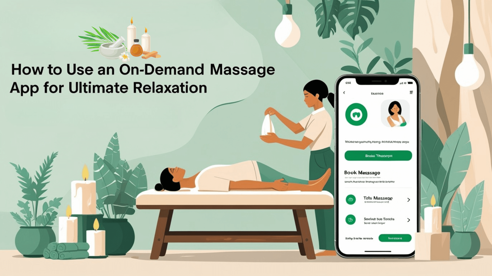 On-Demand Massage App logo