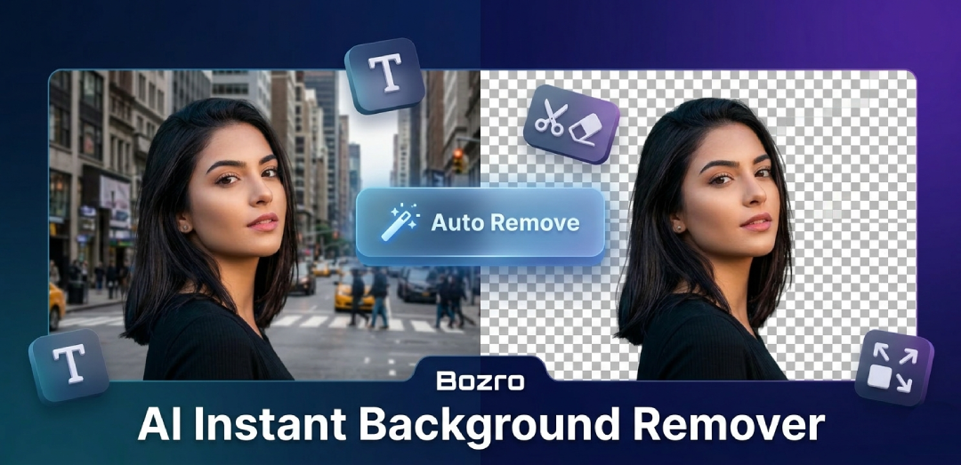 Bozro: AI Image Compressor & BG Remover gallery image