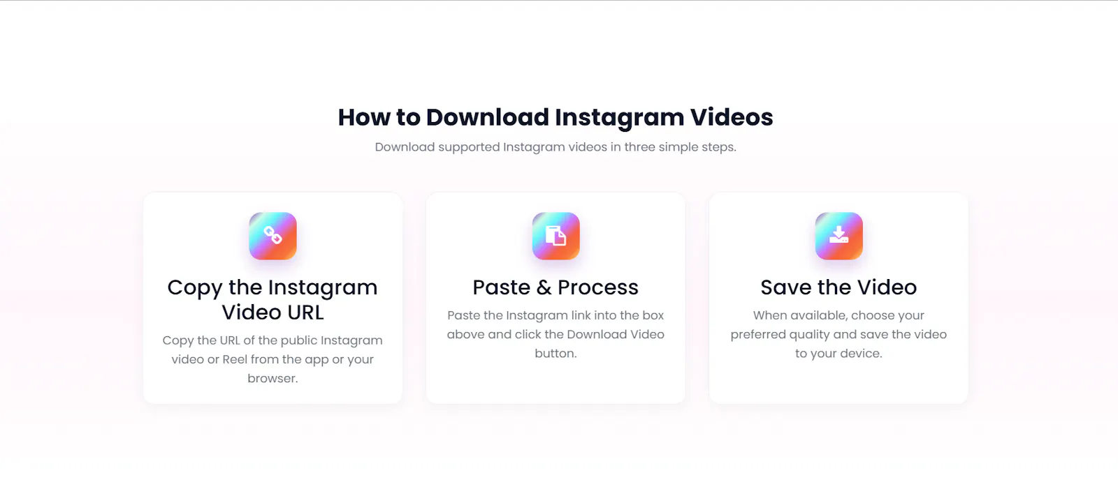 Instagram Video Downloader screenshot 3