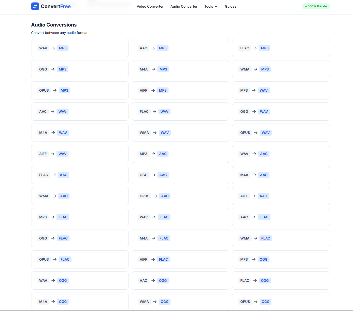 ConvertFree - Screenshot 3 showing product features and functionality