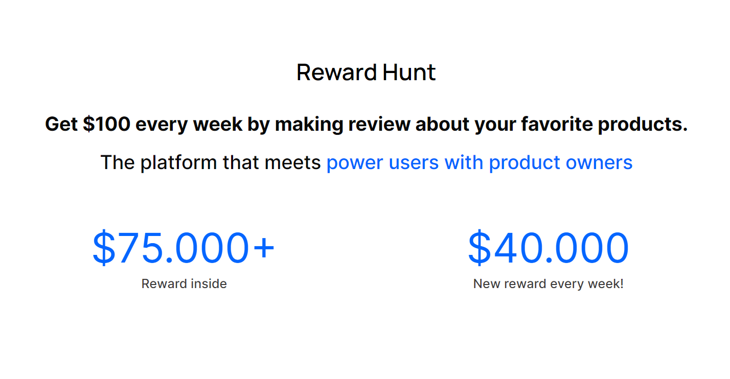 Reward Hunt gallery image