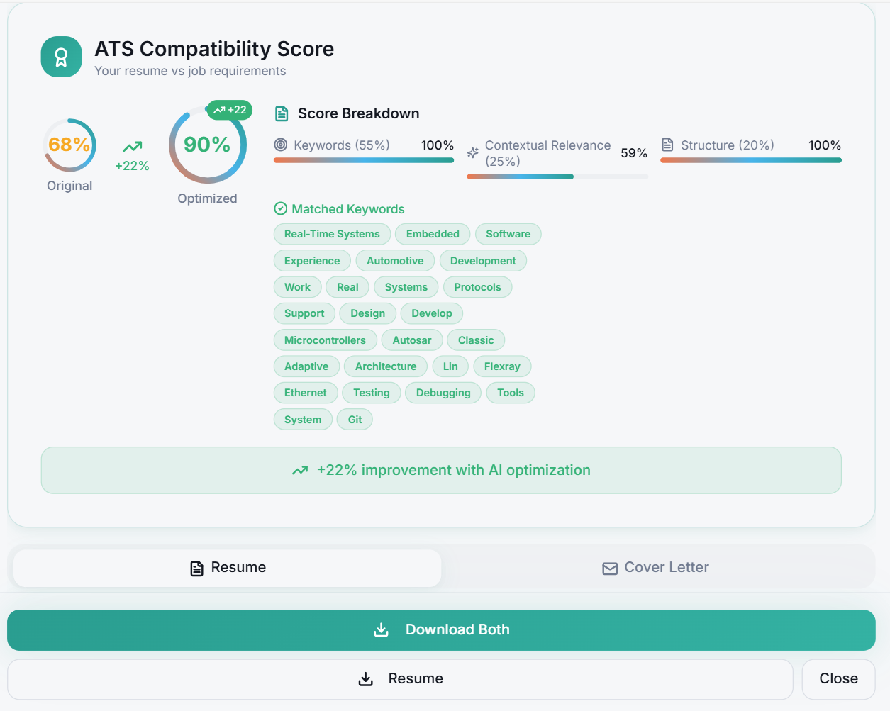 ResumeAIMatch - AI Career Intelligence gallery image